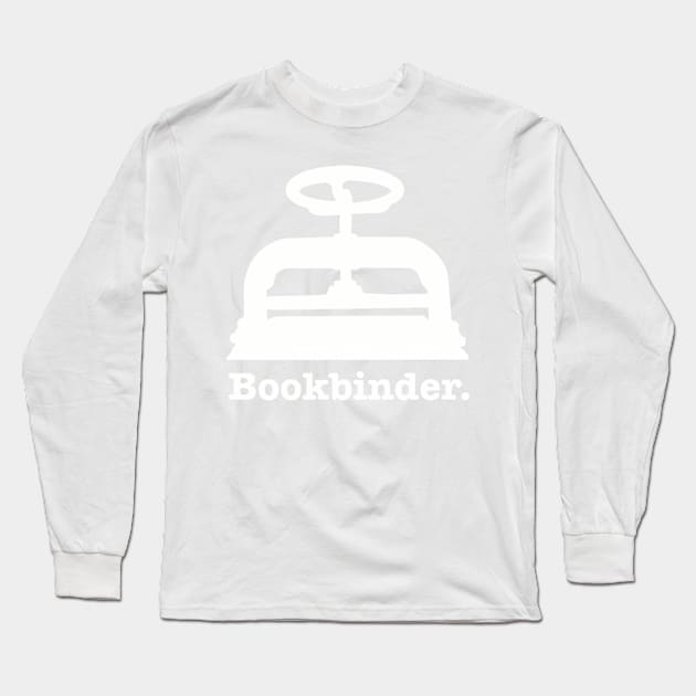 Bookbinder Long Sleeve T-Shirt by SeveralDavids